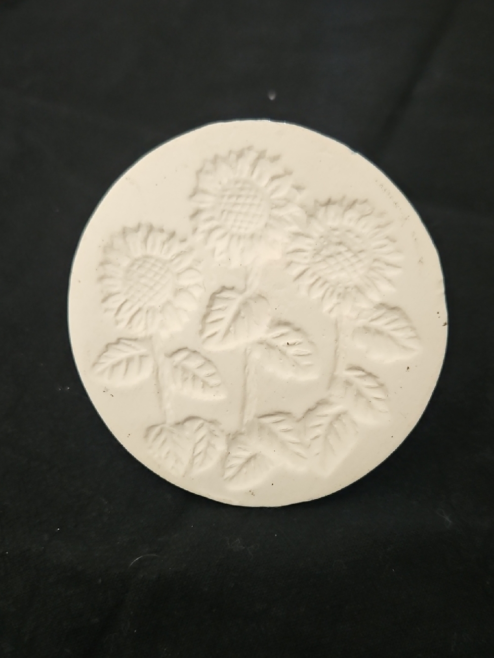 Darice Sunflower Clay Stamp Pottery Texture Tool Cookie Fondant Embosser